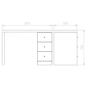 Маникюрный стол Apex III ECO