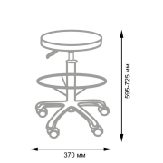 Стул мастера "АСТЕК" высокий с опорой для ног