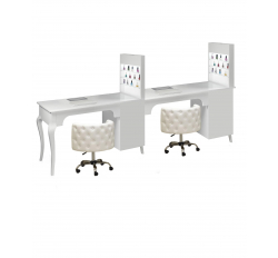 Двойной маникюрный стол 505