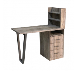 Маникюрный стол "Лофт II" с полкой