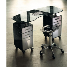 Стол маникюрный 2-ной с вытяжкой 188LХ/F2