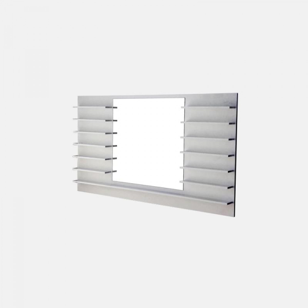 Зеркало с полочками для лаков Accantonare